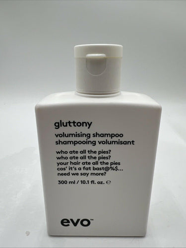 EVO Gluttony Volumising Shampoo 300ml 10.1 oz EVO