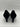 Kelly & Katie Black Pointed-Toe Heels Genna 8.5M Textile Upper & Man-Made Sole E Kelly & Katie
