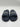 Alexander McQueen Womens Logo Pool Rubber Slides Sandals Navy Size 37 Alexander McQueen