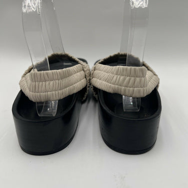Co Women's Slingback Slide Sandal Beige Size 37 Co