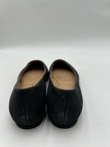 Trotters Signature Black Suede Pointed Flats Size 7