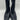 Kelly & Katie FENI Black Synthetic Square Toe Side Zip Ankle Boots, Size 8.5M Kelly & Katie