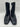 Kelly & Katie FENI Black Synthetic Square Toe Side Zip Ankle Boots, Size 8.5M Kelly & Katie
