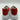 Women’s Alexander McQueen Court Trainer sneakers in white and lust red Size 38.5 Alexander McQueen