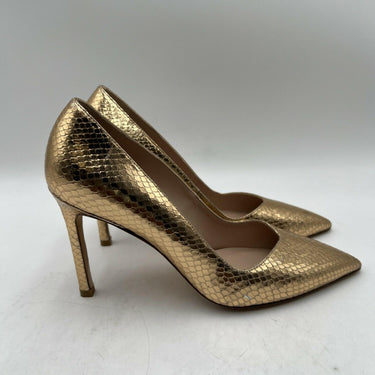 Women’s Stuart Weitzman snake-embossed stiletto pump Size 7 Stuart Weitzman