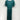 NWD Shyanne Teal Maxi Dress Lace Trim Button Front V Neck Western Boho Size M Shyanne