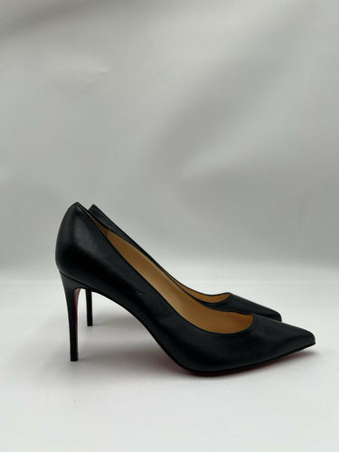 Christian Louboutin Kate pump in black nappa leather 85mm stiletto heel Size 36 Christian Louboutin