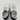 Alexander McQueen Court Trainer in White and Black Leather Size 37 Alexander McQueen