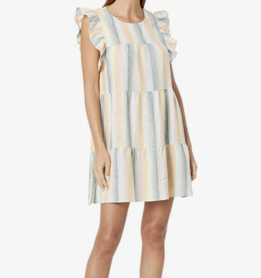 NWT Show Me Your Mumu Women's Daydream Mini Dress Multi Striped Size M Show Me Your MuMu