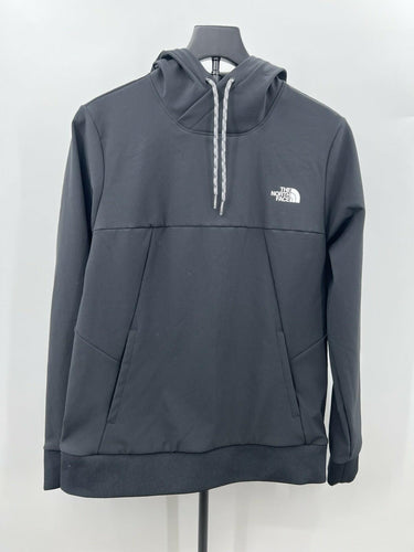 The North Face Womens Hoodie Black Tekno Pullover Fleece Lined Outdoor Hiking S The North Face