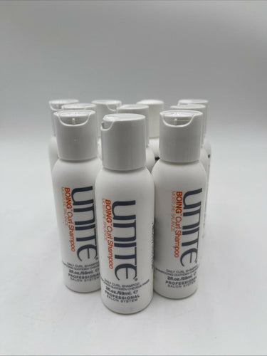 UNITE Boing Curl Shampoo Moisture Balance 2.Oz Each Set Of 10 UNITE