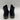 Kelly & Katie Ashton Wedge Booties Women's Black Size 7M Kelly & Katie