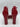 Vince Camuto Brenla Ankle Strap Platform Red Leather Sandal Size 8 M Vince Camuto
