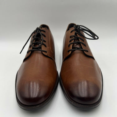 Cole Haan Men's Sawyer Plain Toe Derby Oxford in British Tan Size 11.5M Cole Haan