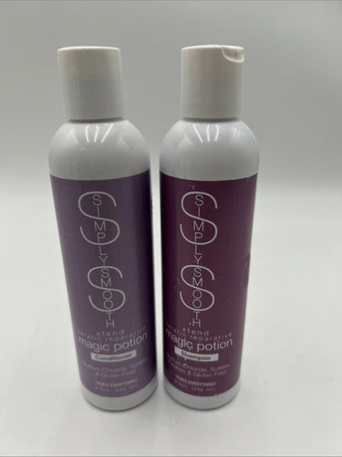 SS SIMPLY SMOOTH XTEND Shampoo &Conditioner Magic Potion Hair Care 8.5Oz Simply Smooth