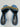 Women’s Versace Medusa Chain mid-heel leather mules in sky blue Size 37 Versace