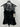 Rebecca Taylor top Black Velvet Peplum Silhouette Sheer Metallic Flowers Size 2 Rebecca