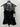 Rebecca Taylor top Black Velvet Peplum Silhouette Sheer Metallic Flowers Size 2 Rebecca
