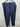 Caslon Womans blue linen-blend pull-on jogger pants Elastic Drawstring Size XL
