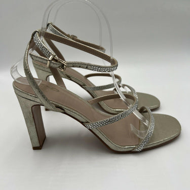NWOB Women’s Mix No. 6 Aliciana2 Sandal Color Gold open toe Size 9.5M Mix No. 6