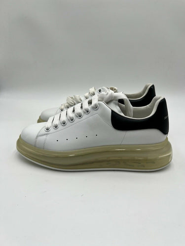 Alexander McQueen Oversized sneaker transparent sole black heel tab Size 41.5 Alexander McQueen