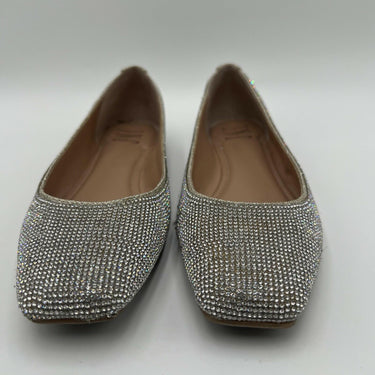 INC Womens Juney Rhinestone Square Toe Ballet Flats Size 7M INC International Concepts