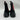 Alexander McQueen Hybrid Chelsea platform boots in black leather Size 38 Alexander McQueen
