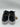 Gabor Cervo Schwarz Ice Black Leather Platform Sneaker Womens SIZE 7.5 M Gabor