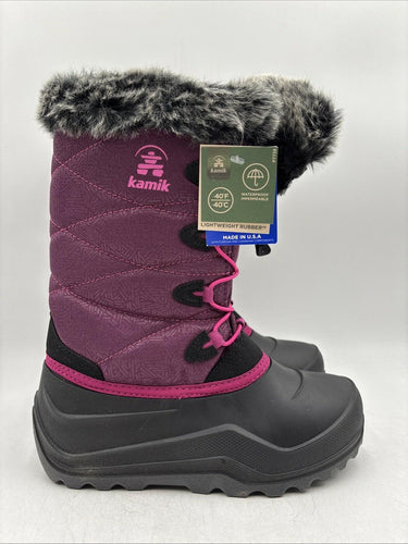 Kamik Toddler Boots Snowgypsy 3 Boots In Rose Pink And Black Size 6 Kamik