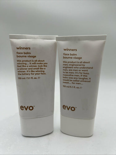 EVO Winners Face Balm Oil-Free Moisturizer Rare 5.1fl.oz Pack Of 2 EVO
