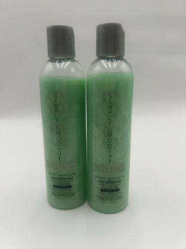 Simply Smooth Xtend Keratin Conditioner Tropical 2x 8.5oz Set Lot 250mL Simply Smooth