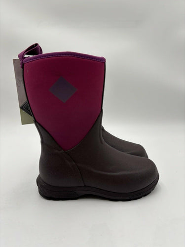 Muck Boot Company Kids' Element Boots in the Maroon/Pink Size 13 Muck Boots