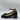 Women’s Prada Enameled Metal Triangle Black Patent Leather Pumps Size 37 PRADA