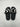 Valentino Garavani goose feather slide sandals black and white feathers Size 39 Valentino Garavani