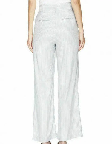 NWT BALDWIN Women's Simone, Faded Stripe Pants Blue Size 0 BALDWIN