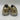 Women’s YSL Saint Laurent Bedford Low Distressed Gold Sneakers Size 40 Yves Saint Laurent