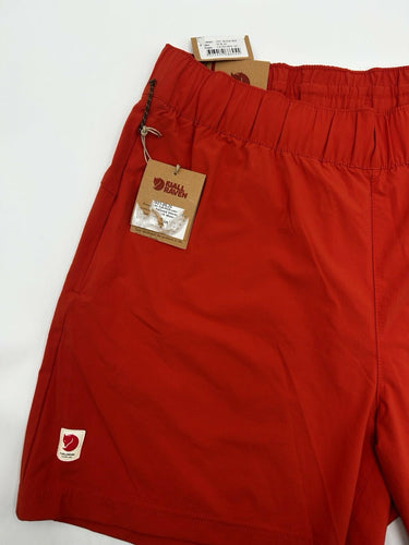 Fjällräven Men Red shorts fox logo patch Swiming Water Repellent Size 44 EUR