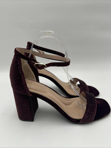 NWB Women’s Kelly & Katie Caital Sandals Deep Merlot Size 10M Kelly & Katie