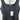 Theory Womans black peplum top Lightweight Drapey Crepe Size M Theory