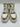 Christian Dior D-Player high-top sneaker white/gold metallic leather Size 39 Dior