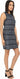 Kensie Women's Digital Lines Dress, Midnight Sapphire Combo, Small kensie