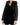 Via Spiga Faux-Fur Puffer-Sleeve womans Hooded Coat size M Via Spiga