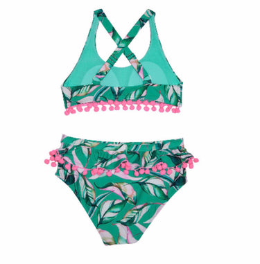Beach Lingo Womens Soda Shop High Neck One-Piece (Big Kids) Surf 16 Beach Lingo