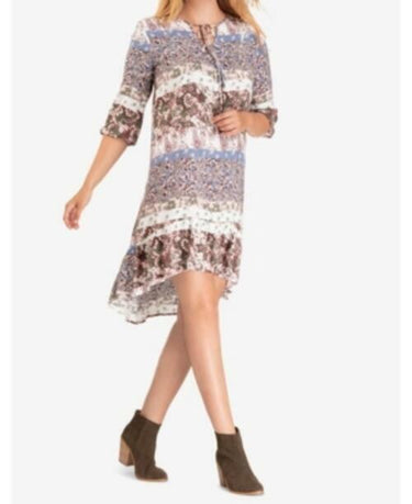Tribal Boho Dress MULTICOLOR SIZE S Tribal