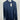 Men's Vince Marled Cashmere Pullover Sweater Hoodie, Size M - Navy Blue Vince