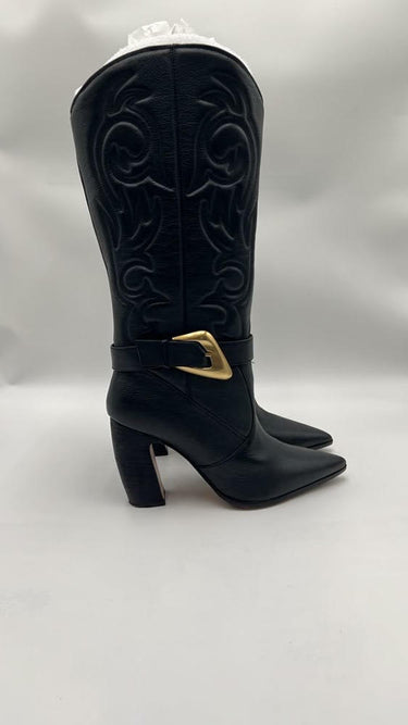 Vince Camuto Women's Biancaa Knee High Boot, Black Wide Calf, Size 11M Vince Camuto