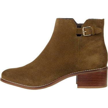 NWB Women's COLE HAAN HAIDYN BOOTIE (45MM) Dark Olive Size 6B