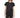 DKNY Women's Sport Women's Metallic Bubble Logo Knot Front T-Shirt Black Size L