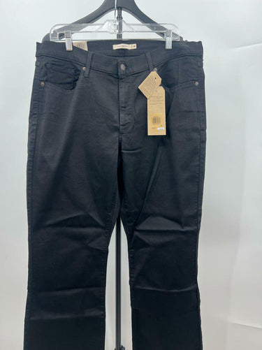 Levi's Women's Classic Bootcut Jeans Pants, -Soft black, 34 (US 18) S Levi's