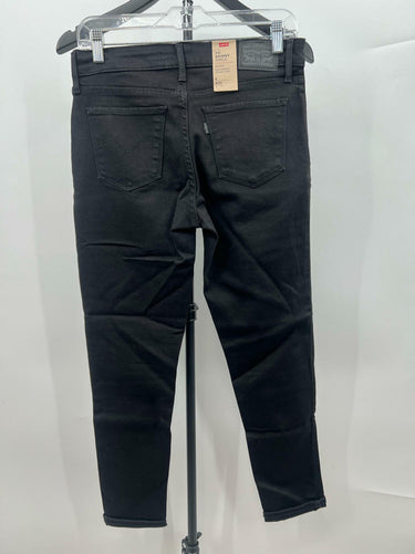 Levi's Women's 711 Skinny Ankle Jean, Black, 28 (US 6) Levi's